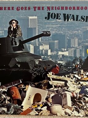 Vintage Joe Walsh - There Goes the Neighborhood Vinyl Record Album 1981-EUC